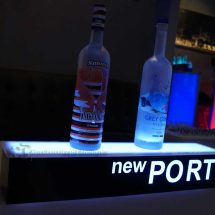1 Tier LED Liquor Shelves