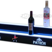 2 Tier Bar Display w/ Liquor Logos