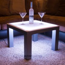 Carbon Series LED Lighted Side Table