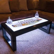 Carbon Series LED Coffee Table w/ Patron Logo