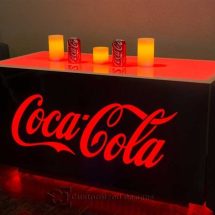 Coca Cola LED Lighted Table