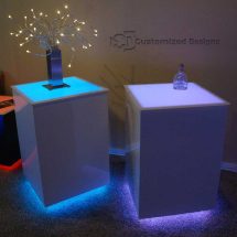 Cubix LED Illuminated Bar Table 5
