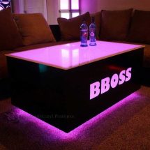 Cubix 23x44 LED Lighted Coffee Table