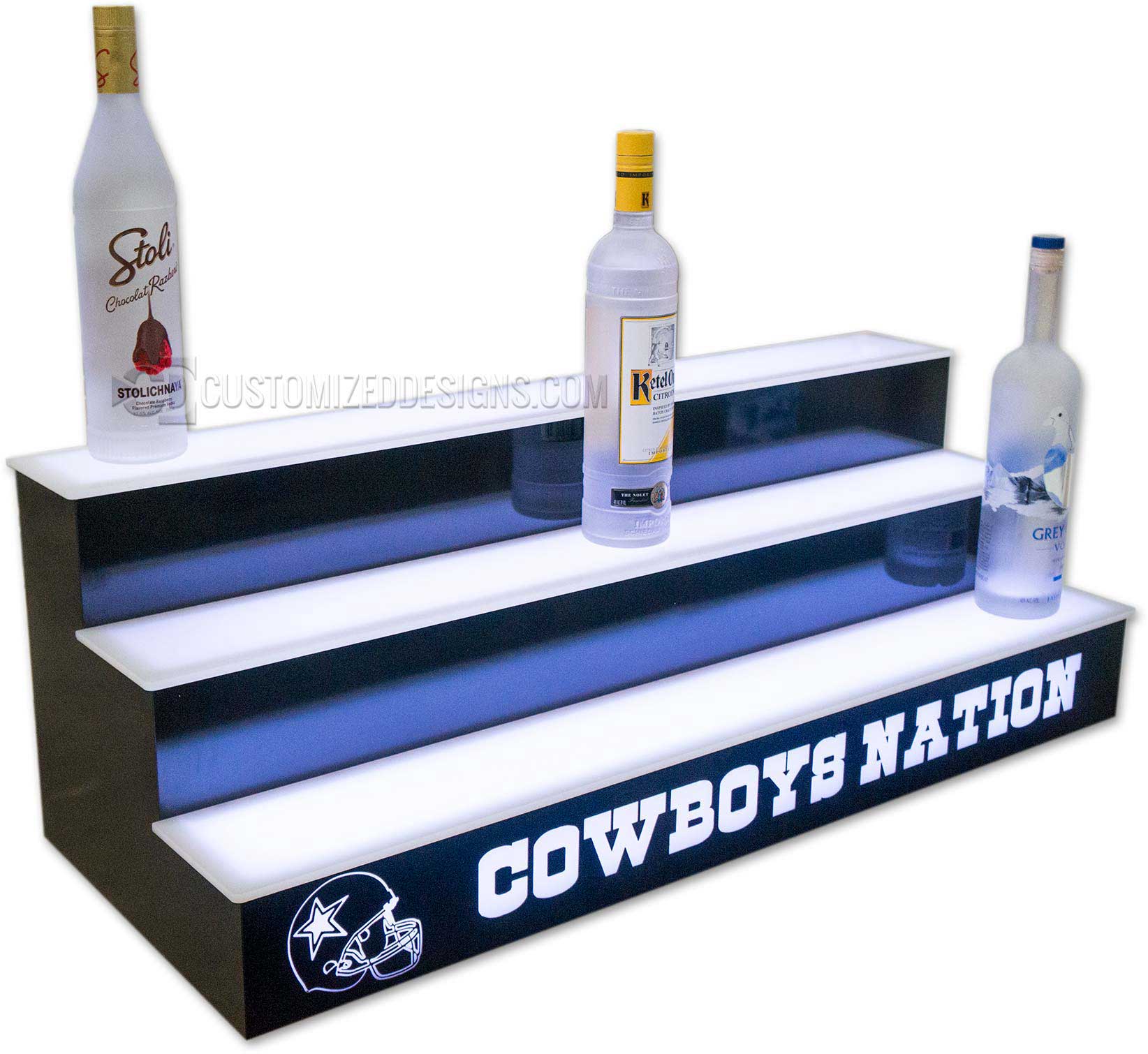 Another Dallas Cowboys Home Bar Display