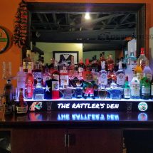 Florida Rattlers Sports Themed Home Bar