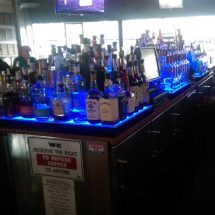 Island Style Commercial Bar Shelving