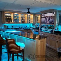 LED Lighted Home Bar