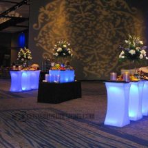 Curve LED Special Event Tables
