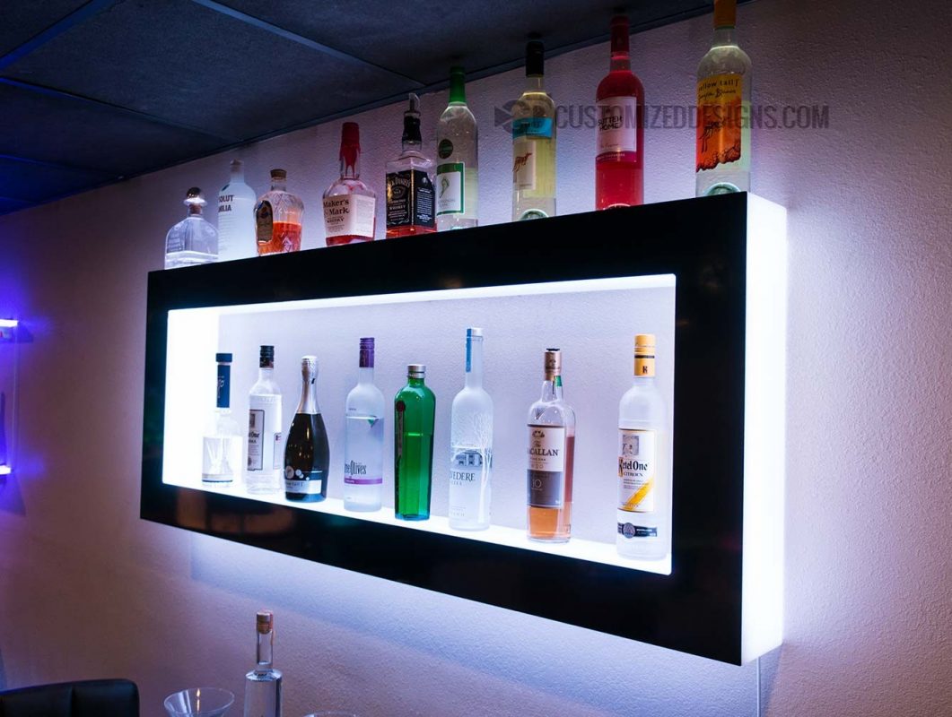 Bar Shelves, Liquor Displays & bottle shelving for home bars & restaurants