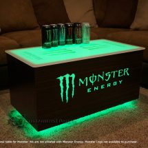 Monster Energy LED Coffee Table