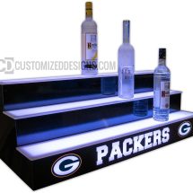 Green Bay Packers Lighted Liquor Display