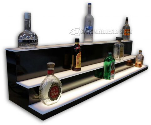 Custom Low/High Profile Liquor Display