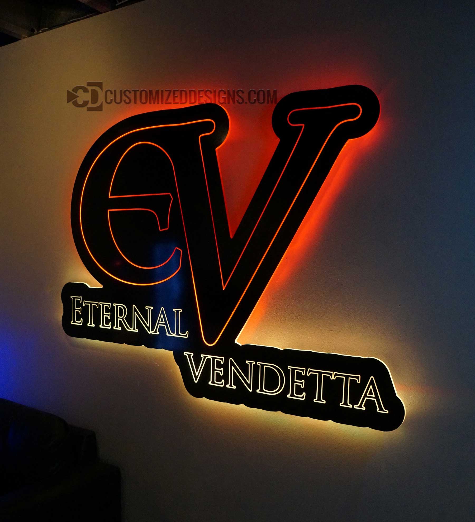 Eternal Vendetta Custom LED Sign