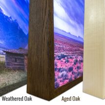 Hardwood Frame Color Options