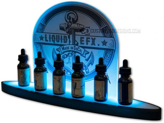 Liquid EFX Vape Bottle Display w/ LED Lighting