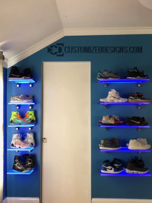 Shoe Display Shelves